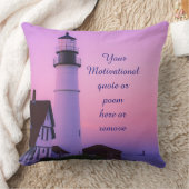 ライトハウスピンクスカイ クッション (ブランケット)