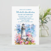 ライトハウスピンクフラワーズ100誕生日 招待状 (スタンド正面)