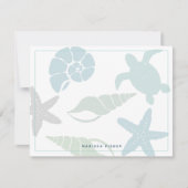 ライトハウスピンク文房具ノートカード ノートカード (正面)