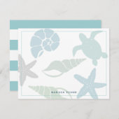 ライトハウスピンク文房具ノートカード ノートカード (正面/裏面)