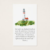 ライトハウスフォトメモリアル祈りの言葉カード (裏面)