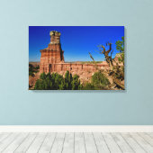 ライトハウスフォーメーションインパロデュロキャニオン キャンバスプリント (インサイチュ (ウッドフロア))