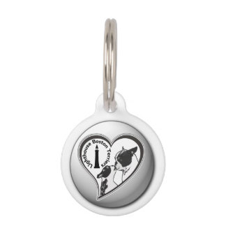 ライトハウスボストンテリアラベル ペット ネームタグ