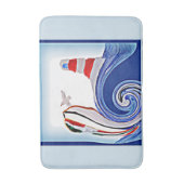 ライトハウスボー航海のト バスマット (正面縦)