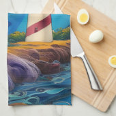 ライトハウスポイント キッチンタオル (四つ折り)