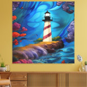 ライトハウスポイント キャンバスプリント (インサイチュ (リビング))