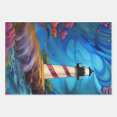 ライトハウスポイント ラッピングペーパーシート (正面)