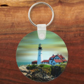 ライトハウスポートランドヘッドライト キーホルダー (正面)