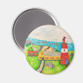 ライトハウスマグネット マグネット (正面/裏面)