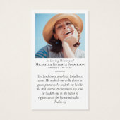 ライトハウスメモリアル祈りの言葉カード (裏面)