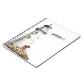 ライトハウスライトブラウン1 ノートブック (左側)