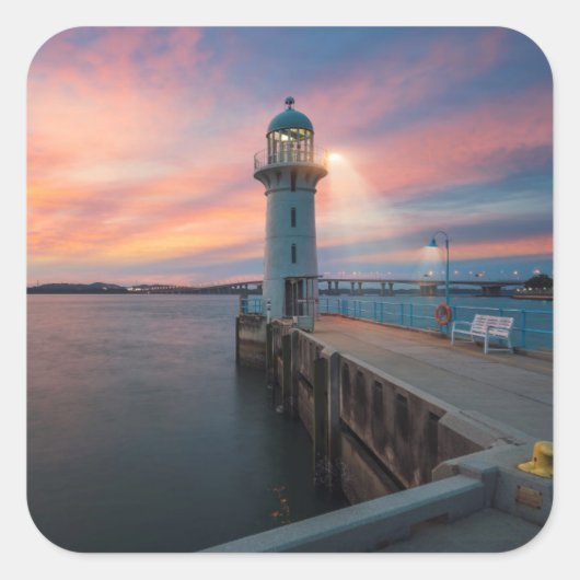 ライトハウスラッフルズ |マリーナ，シンガポール スクエアシール (正面)