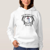 ライトハウスルートペギーズコーブノバスコシアフード付きスウェットシャツ パーカ (正面)