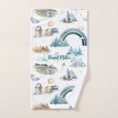 ライトハウスルーラビー バスタオルセット (ハンドタオル)