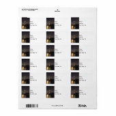 ライトハウスロックウォールハーバー住所 シール (フルシート)