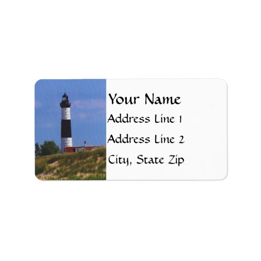 ライトハウス住所 シール (正面)