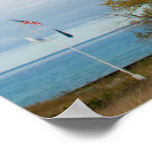 ライトハウス写真:John 8:12 ポスター (角)