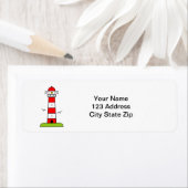 ライトハウス差出人住所ラベル ラベル (インサイチュ)