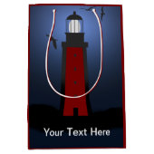 ライトハウス抱き枕 ミディアムペーパーバッグ (正面)