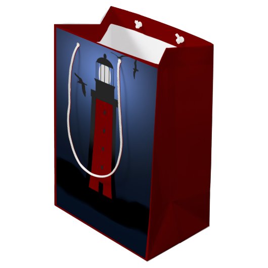 ライトハウス抱き枕 ミディアムペーパーバッグ (裏面アングル)