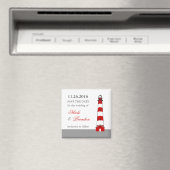 ライトハウス日付磁石を保存 マグネット (インサイチュ (食洗機))