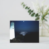ライトハウス月明かり – 「お前の光になろう」 ポストカード (スタンド正面)