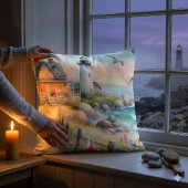 ライトハウス沿岸コテージへの経路 クッション