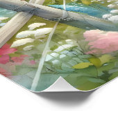 ライトハウス沿岸コテージへの経路 ポスター (コーナー)