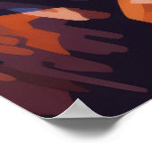 ライトハウス海コーストランドスケープ自然 ポスター (角)