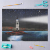 ライトハウス海ナイトデクページティッシュペーパー 薄葉紙 (クラフト)