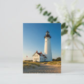 ライトハウス海ランドスケープサンポストカード ポストカード (スタンド正面)