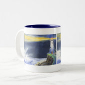 ライトハウス海夜霧の犬 ツートーンマグカップ (正面左)