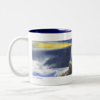 ライトハウス海夜霧の犬 ツートーンマグカップ