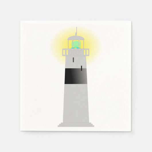 ライトハウス紙ナプキンス スタンダードカクテルナプキン (正面)