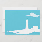 ライトハウス結婚式招待状 招待状 (裏面)