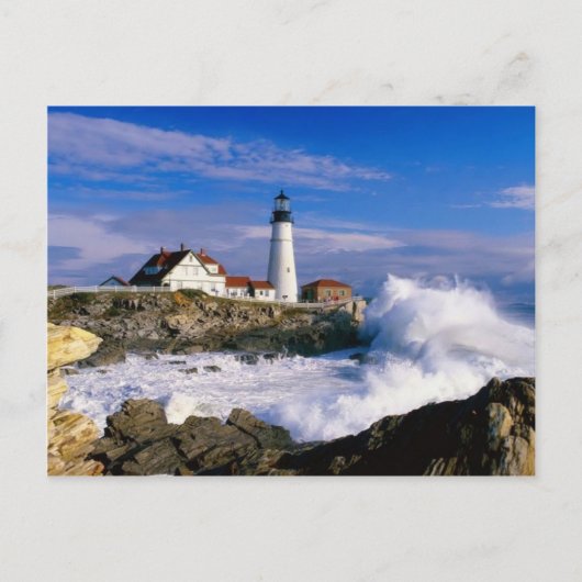 ライトハウス美しい ポストカード (正面)