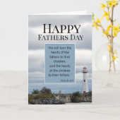 ライトハウス聖なる書物、 経典クリスチャンファーズデイカード カード (黄色い花)