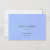 ライトハウス航海のテーマサンキュー サンキューカード (裏面)