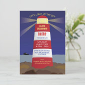 ライトハウス航海のバースデーパーティー船海軍 招待状 (スタンド正面)