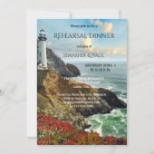 ライトハウス航海のリハーサルディナー招待状 招待状 (正面)