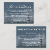 ライトハウス航海の宿泊披露宴カード エンクロージャーカード (正面/裏面)