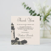 ライトハウス葬儀サンキューカード 招待状 (スタンド正面)