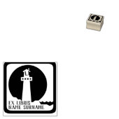 ライトハウス蔵書票 ラバースタンプ (押印)