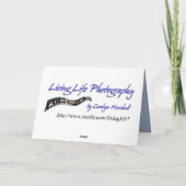 ライトハウス誕生日カード カード (裏面)