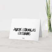 ライトハウス誕生日カード カード (裏面)