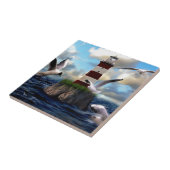 ライトハウス飛んでいる鳥 タイル (側面)