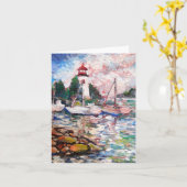 ライトハウス カード (黄色い花)