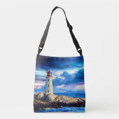 ライトハウス-クロス体トート クロスボディバッグ (裏面)