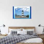 ライトハウス/サウスカロライナ キャンバスプリント (インサイチュ (寝室))