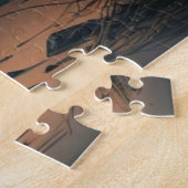 ライトハウス、ビーチ、海、ウェーブジグソーパズル ジグソーパズル (側面)